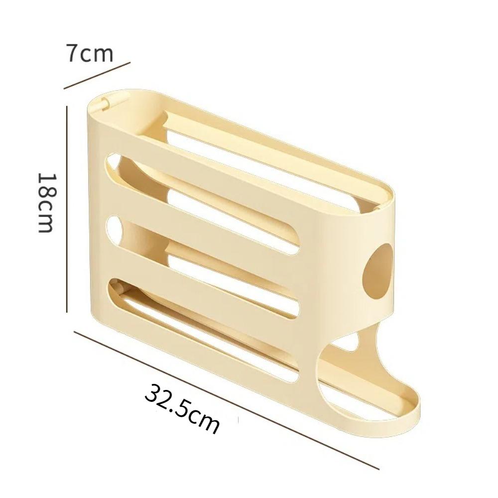 Large Capacity Automatic Egg Roller Transparent Auto-Rolling Egg Dispenser Egg Holder Rack  Kitchen