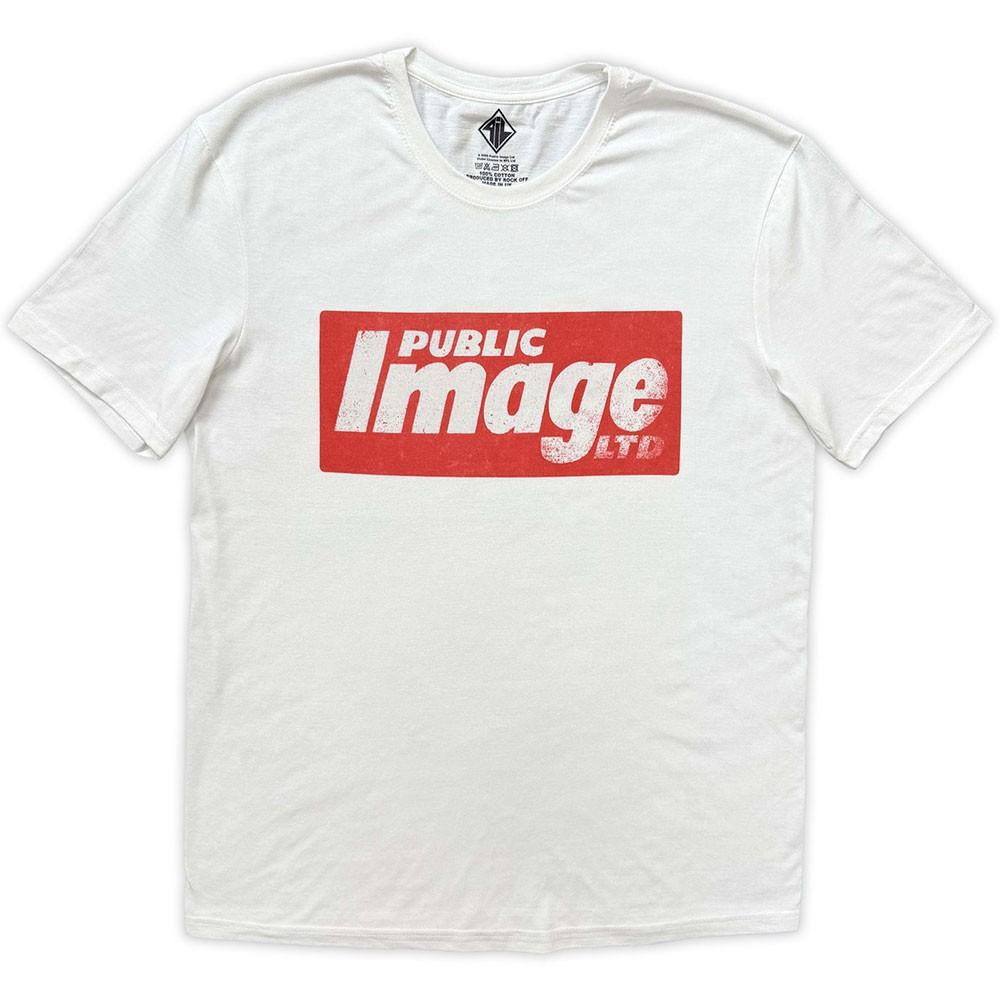 PiL - Public Image Ltd - News Logo - White t-shirt XXXXL