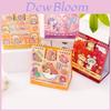 Adorable 2025 Calendar Cute Desktop Decoration Perfect For Students And Office Use