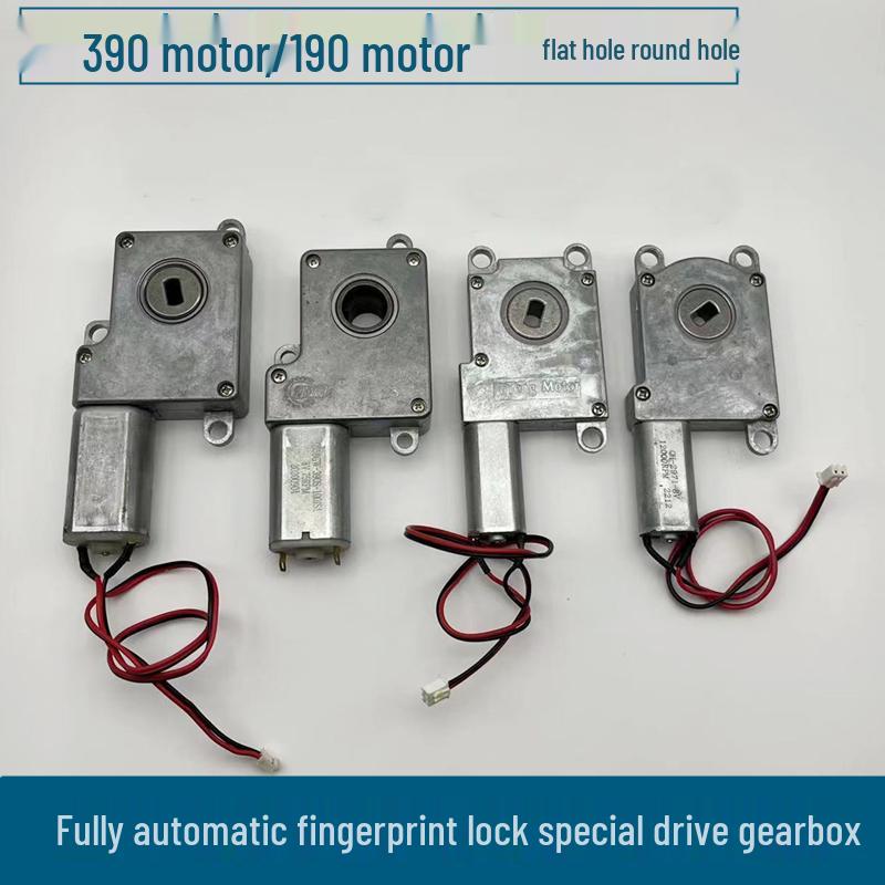 

Умный замок с отпечатком пальца с моторизованным редуктором для двунаправленного открывания двери Single Motor + Worm Gear