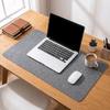 Cowhide Texture Computer Mat Double-Sided Mouse Pad Office Stationery Writing Mat  Study