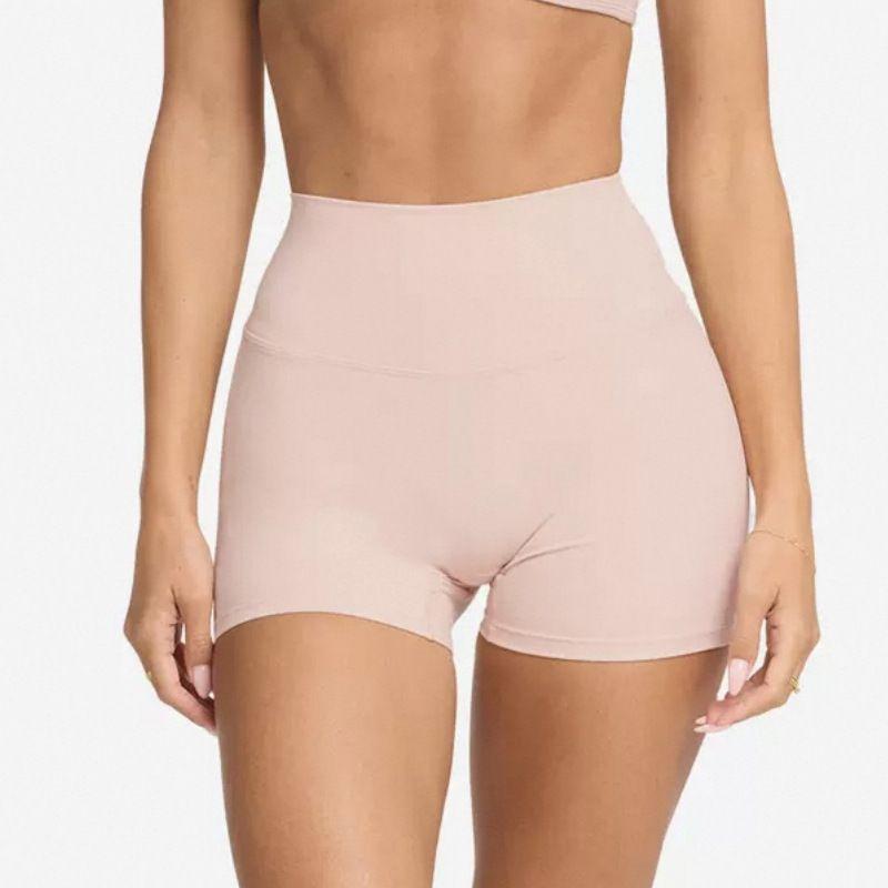 CSB Same Style Summer New Beauty Back Sports Underwear Sexy Halter Top Shorts Fitness Suit Women