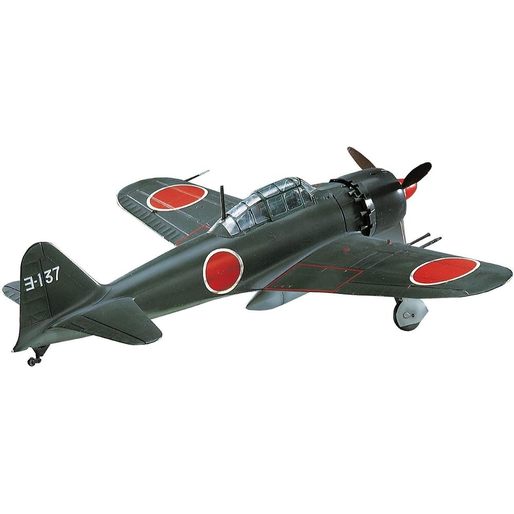Hasegawa 1/32 ИАМ Мицубиси A6m5c Тип 0 Палубный истребитель Тип 52 ACP Модель ST4