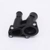 Long Lasting Coolant Flange Thermostat Water Pipe Maintenance For 1493599 Enhances Performances Efficient Engine Cooling