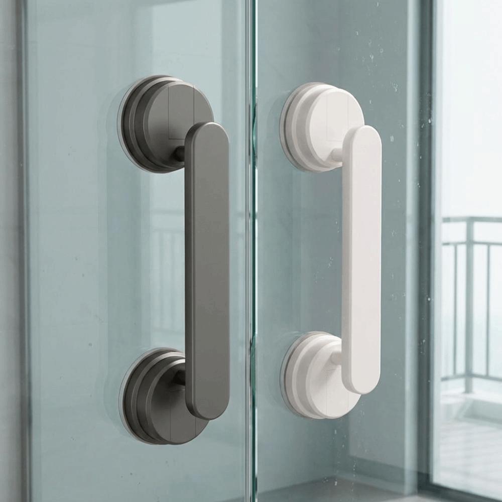 1/2Pcs Removable Sliding Door Handle Waterproof Bathroom Shower Auxiliary Handle  Bathroom