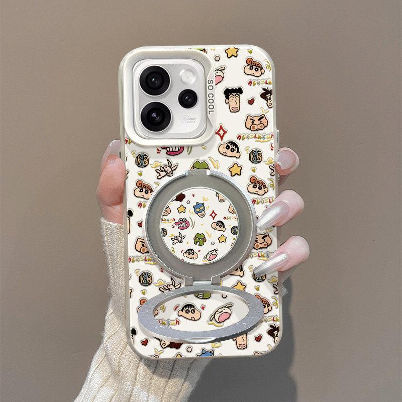 Applicable To Opporeno15 Mobile Phone Case All-inclusive Edge New Cartoon 0pp0reno14pro Advanced Sense 13 Silicone
