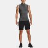 Under Armour T-shirt de sport à compression sans manches à col montant pour homme tops Gris 1361521-090