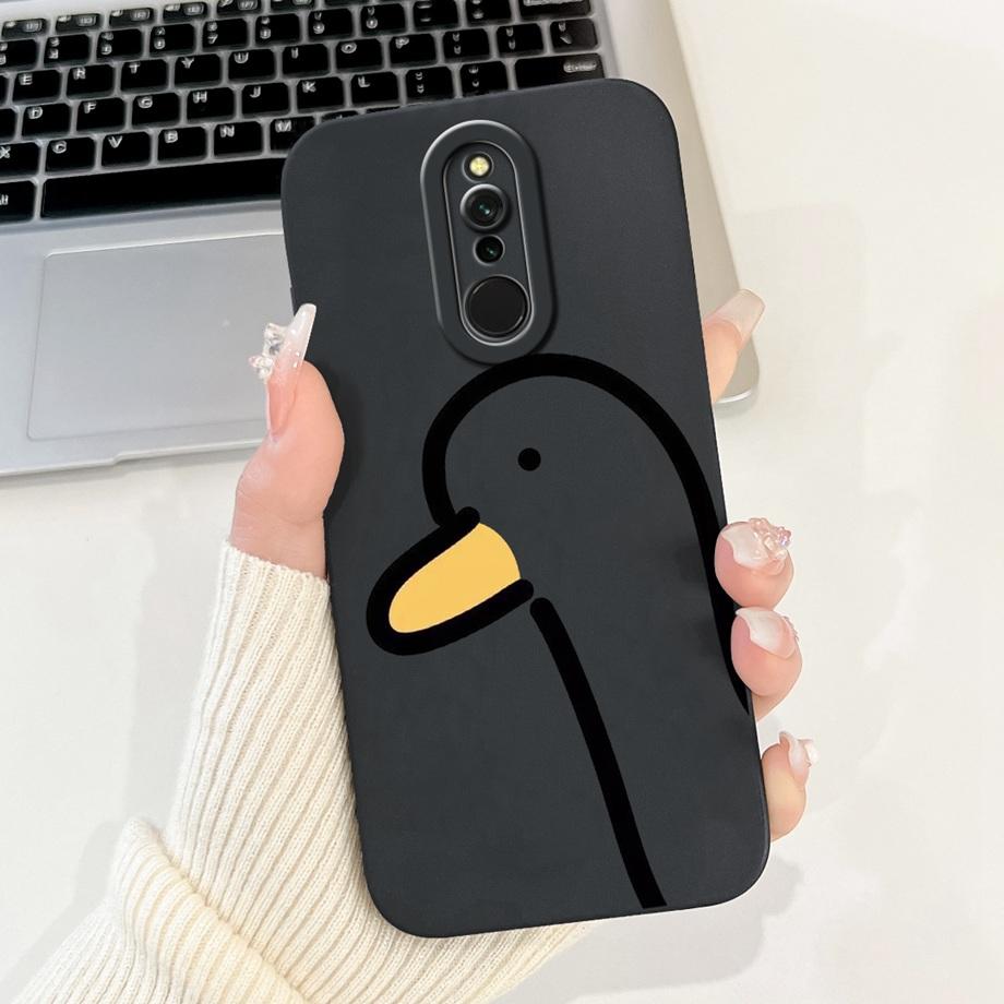 Cool Soft Silicone Case For Xiaomi Redmi 8 8a Phone Case Shockproof Back Cover For Redmi8 Redmi8a Rabbit Panda Cartoon Fundas