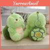 Charming Green Plush Turtle Pendant Keychain Stuffed Toy For Kids And Adults
