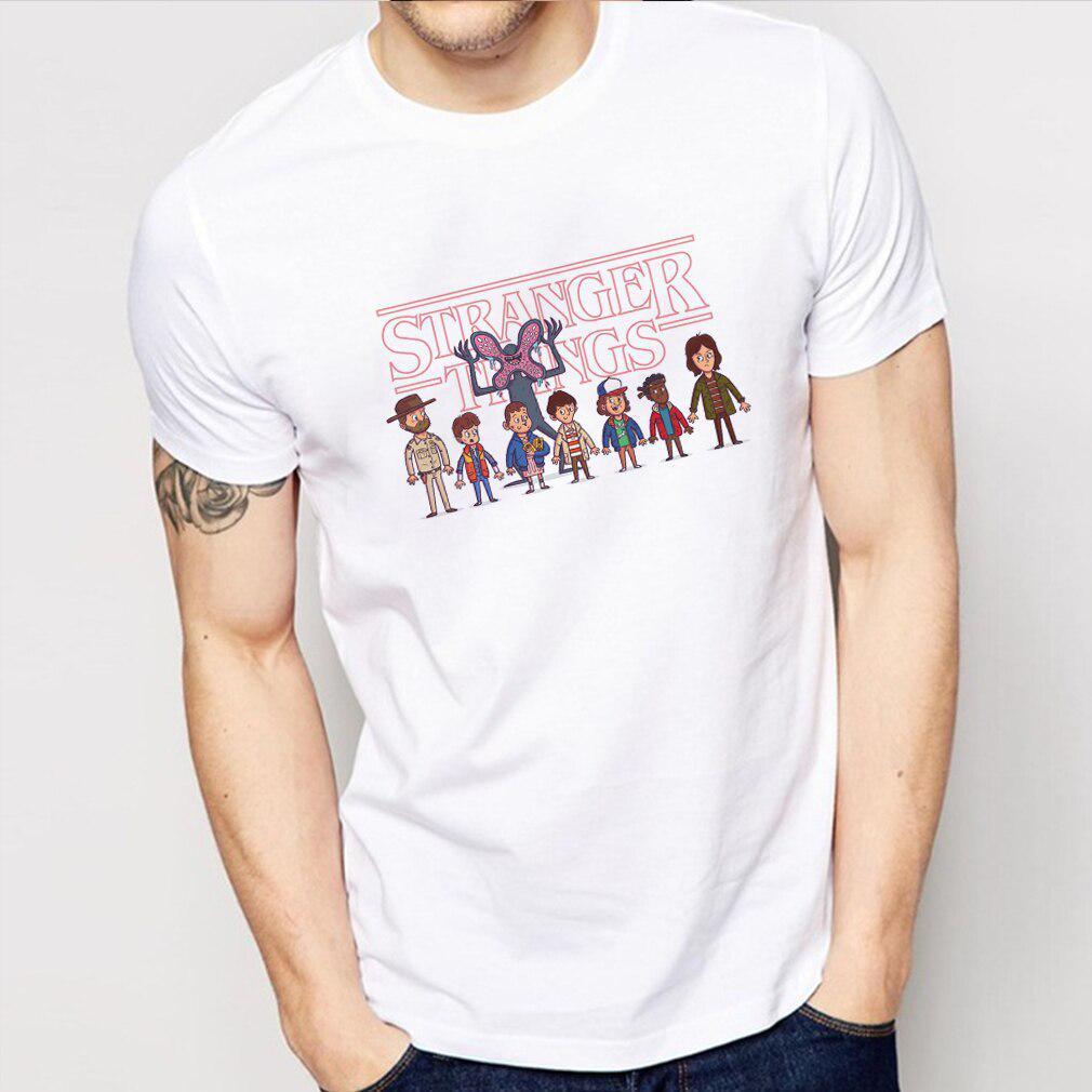 stranger things graphic tee