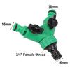 Connector Water Quick Water Quick Connector Balcony Irrigation 2 Valves Accessory Y Shape Elements Garden Hose