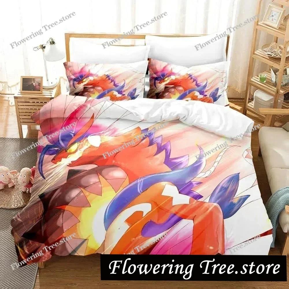 Anime Kawaii Chicas Iono Juego de Ropa de Cama Individual Twin Full Queen King Size Juego de Cama para Dormitorio de Adulto Niño Funda Nórdica Juegos Para Textiles del Hogar