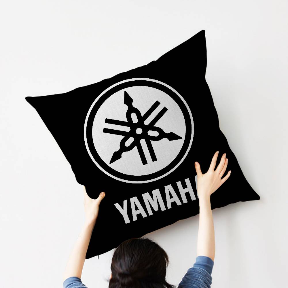 Motorcycle Cool Y-YaMmahaS Cushion Cover Pillowcase Upholstery Sofa Throw Pillow Home Decor Pillowcas