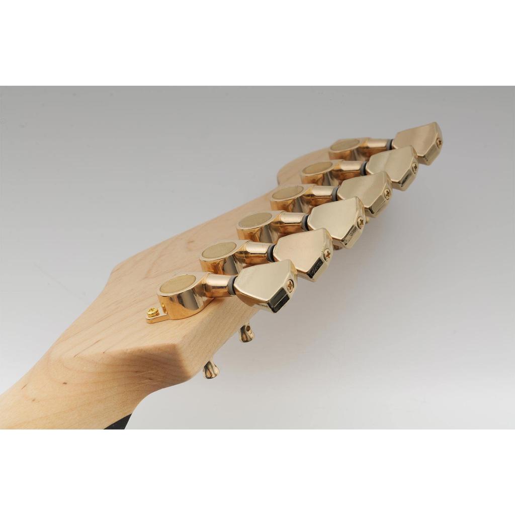 Musiclily Pro 6-Saiten Stratocaster/Telecaster Gitarrenmechaniken mit goldenen Keystone-Knöpfen