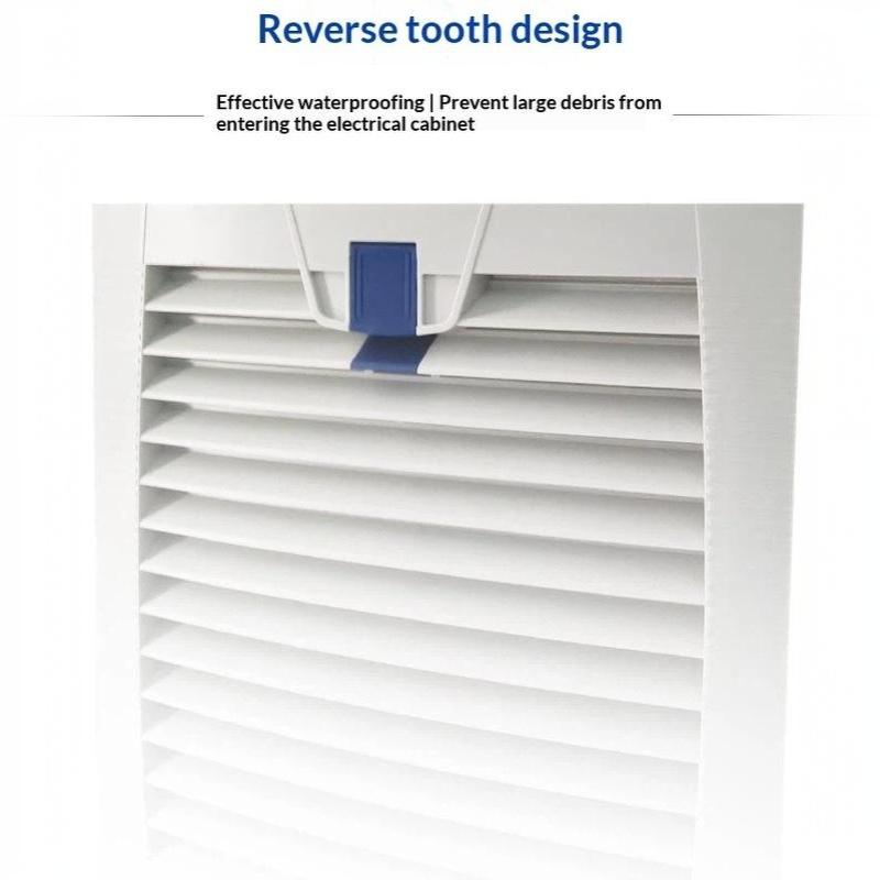 High Efficiency Air Ventilation Filter Panel ABS Cabinet White Fanless for Server Room Ventilation System