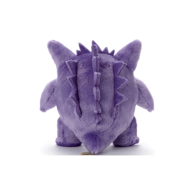 Takara Tomy Arts (TAKARATOMY A.R.T.S) Pokemon I Choose You! Gengar Plush Toy, Approximately 20cm Tall