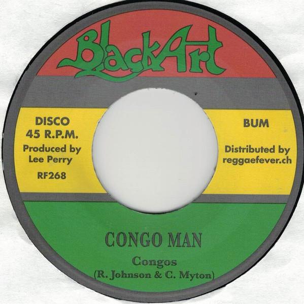 

7inch Record CONGOS - Congo Man RF268 Black Art 2018 UK Reggae, Ska & Dub Used