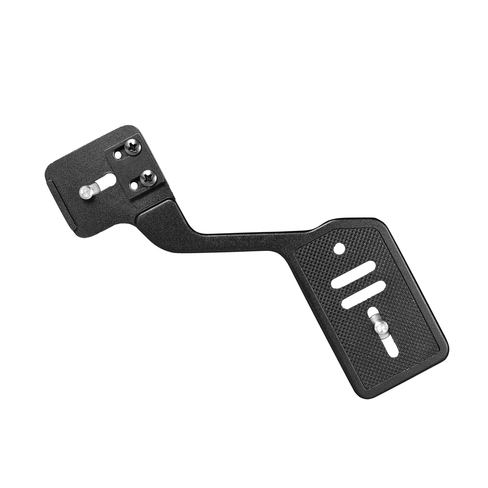 

Camera Flash Bracket Portable Aluminum Alloy Mount with 1 4 Inch Screw for DSLR Cameras Flashes Microphones