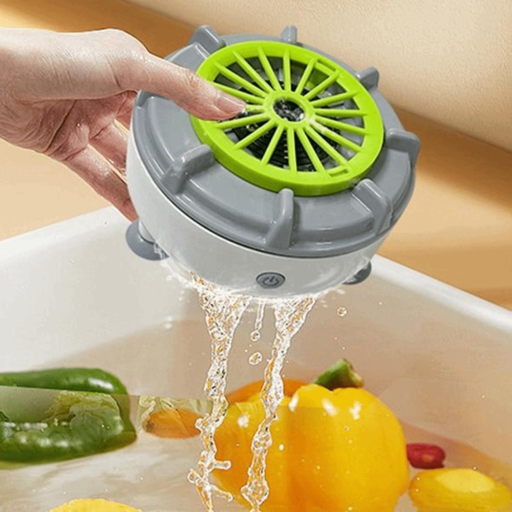 Fully Automatic Fruit Cleaner Machine Waterproof Portable Electric Food Purifier Multi Functional Large Capacity
