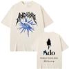 Ado World Tour 2025 Hibana T-shirt Summer Men's Women Fashion Japanese Style Tshirts Unisex Casual Cotton Short Sleeve T Shirt