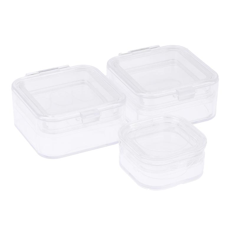 1Pc Dental Tooth Box Inside Membrane Tooth Implant Transparent Plastic Box