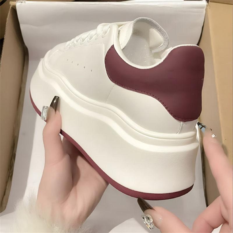 

Ruxi little white shoes women s summer versatile thick-soled small height-increasing shoes sports and leisure muffin board shoes 40