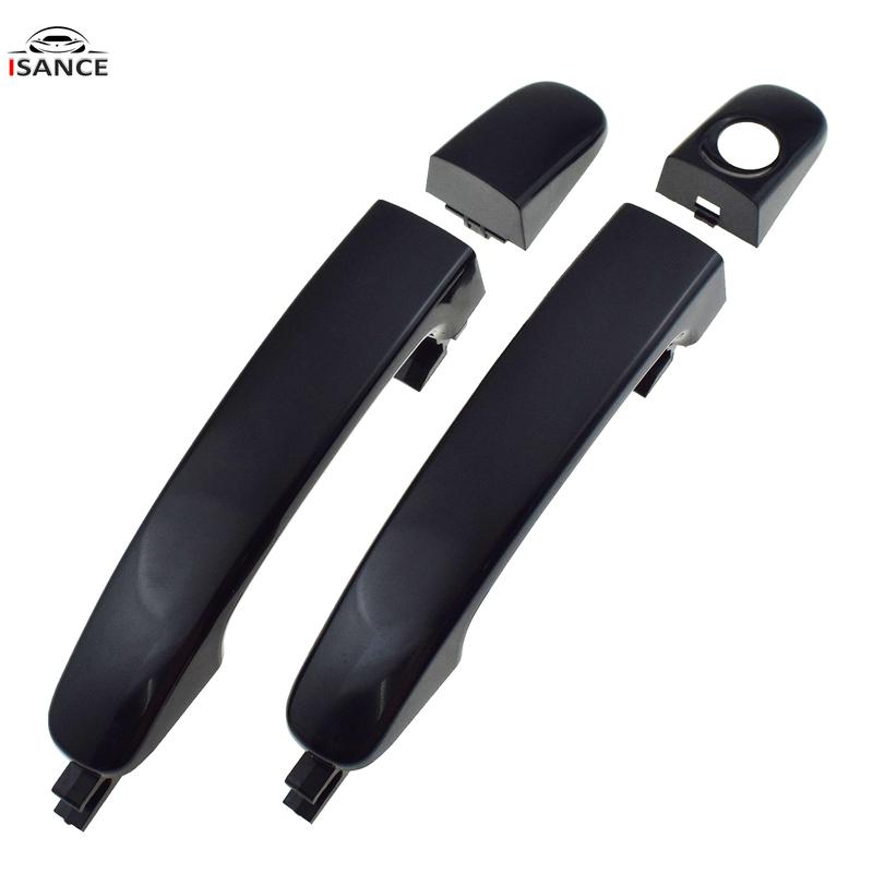 Nuova Maniglia Esterna Porta Nera Anteriore /Posteriore Lato Sinistro /Destro per Ford Ranger Everest T6 T7 Mazda BT50 2012-2020 AB3921218A14AC