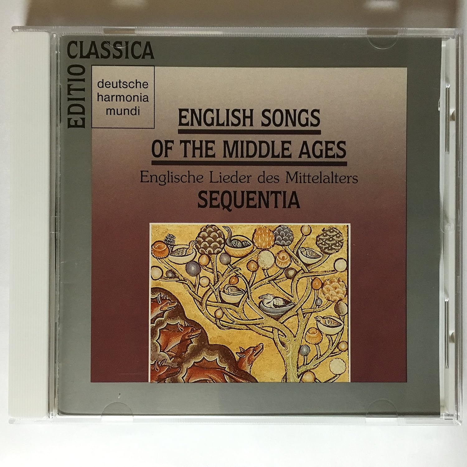 

CD SEQUENTIA (BARBARA THORNTON, BENJAM - Medieval English Song B20D36024 BMG VICTOR 1989 Japan ObiClassical Used