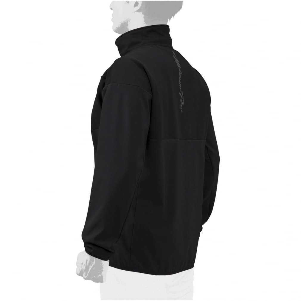 Baseball Long Sleeve Windbreaker Tech Shield Jacket M Black [Mizuno] Men's Men's