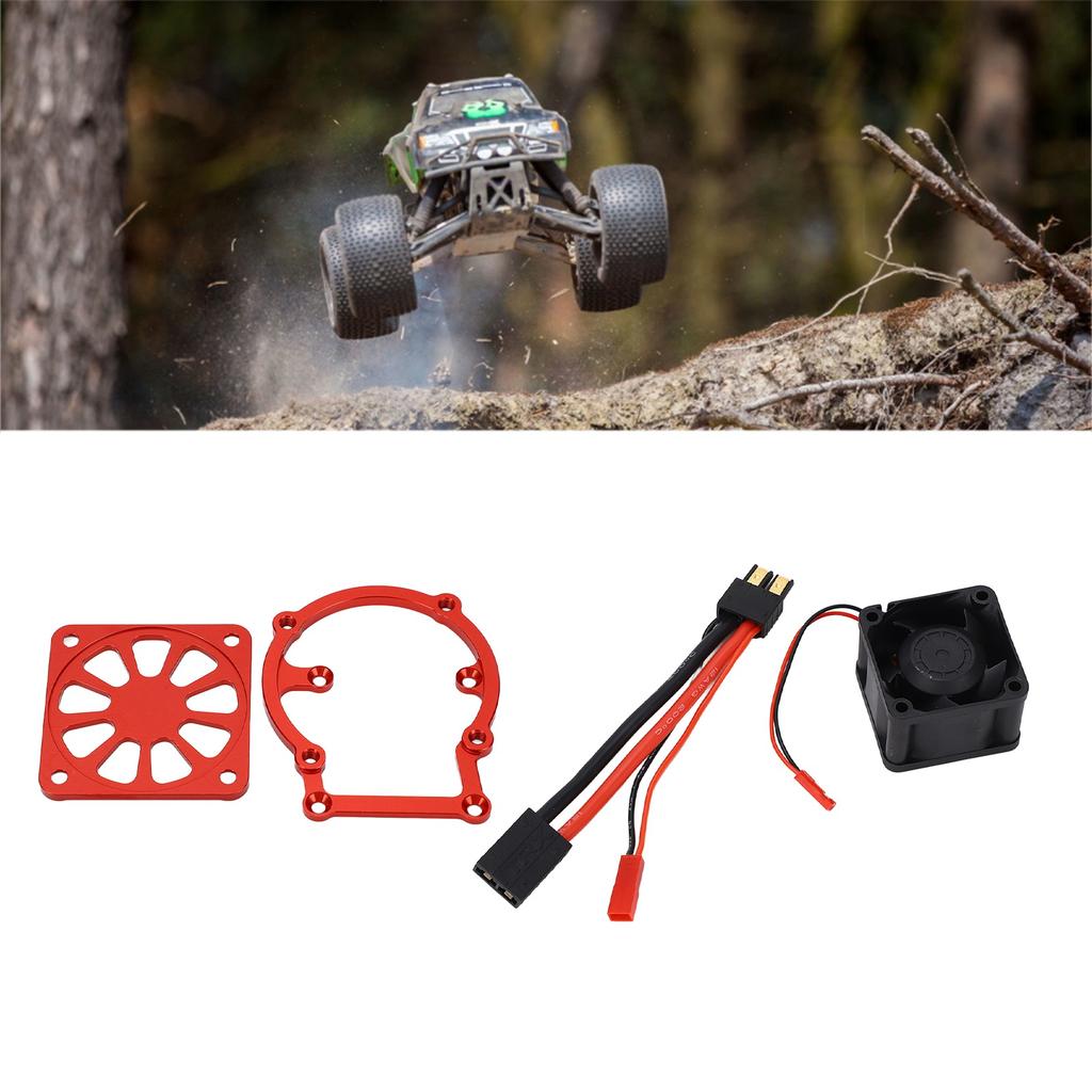 RC Cooling Fan Aluminium Alloy 21000 Rpm RC Motor Heatsink for 1Celsius8 4 SLEDGE 8‑12V