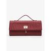 Fashionable Casual Bag Simple Soft Leather Woven Exquisite Bag Ladies' Clutch Bag