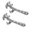 A96I-2Pack Multifunction Aluminum Bucket Opener, 5 Gallon Pail Opener, Metal Bucket Opener, Lid Remover Opener Tool