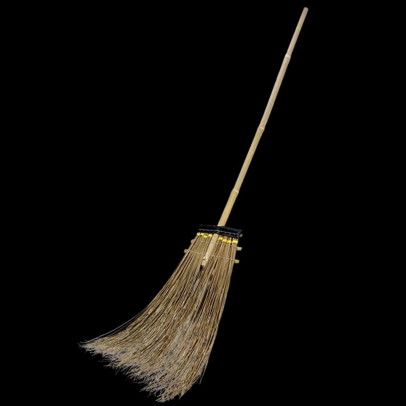 Outdoor Heavy-Duty Hard Bristle Brooms