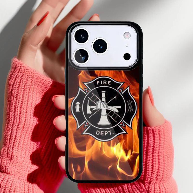 fire fireman firefighter Phone Case for iPhone 17 16 15 14 13 Pro Max Back Cover for 12 11 Pro Coque