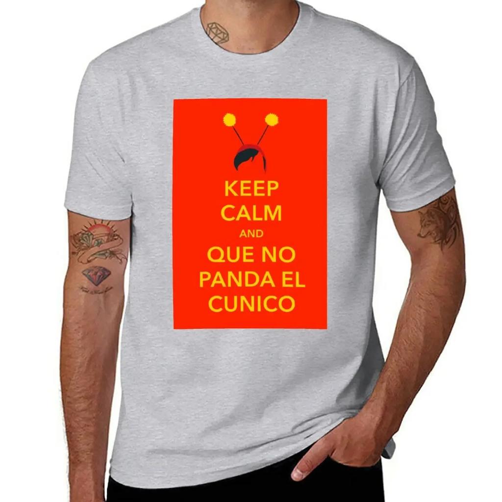 No Panda El Cunico / El Chapulin Colorado T-Shirt anime clothes graphics new edition mens graphic t-shirts pack