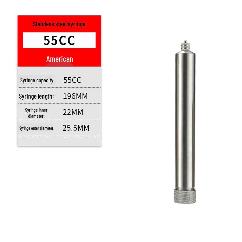 

High-Temperature Stainless Steel Dispensing Syringe