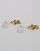 HARIO Earrings White clover HAP-C-005E