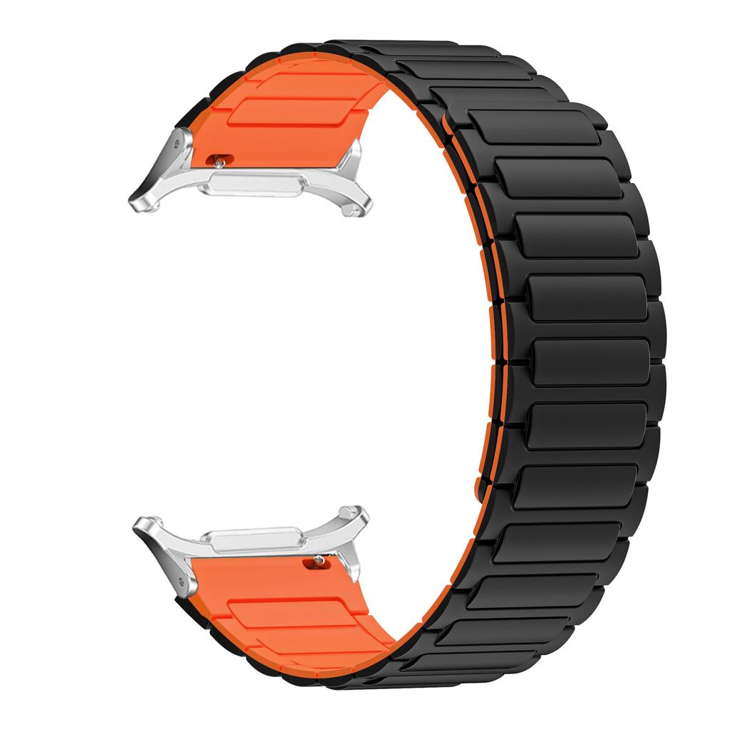 No Gaps Silicone Strap for Samsung Galaxy Watch 7 Ultra 47mm Quick Magnetic Band Sport Bracelet for Galaxy Watch Ultra Wristband