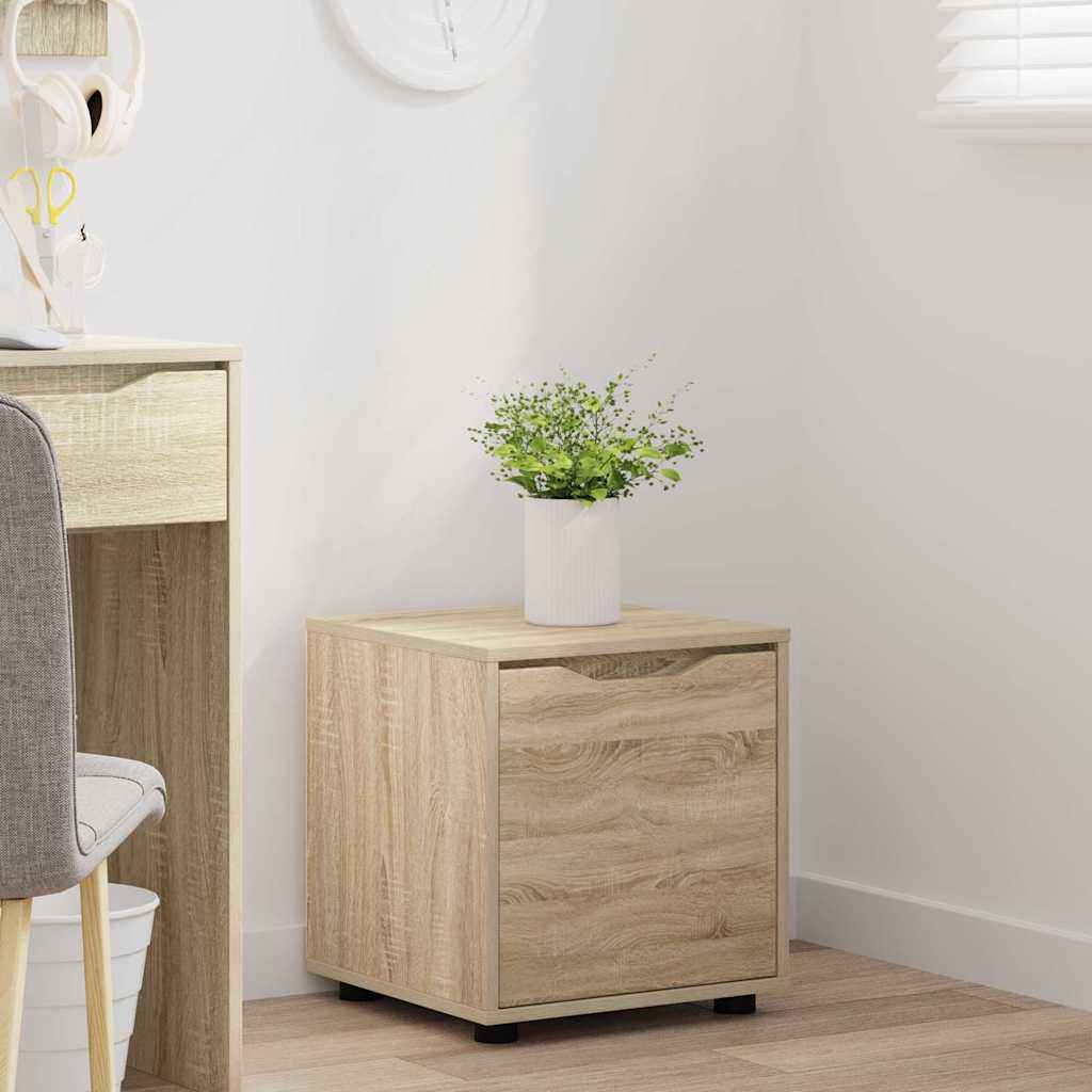 Bathroom Cabinet in Sonoma Oak 40.5 x 40 x 44 cm Particleboard