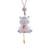 Fishing Cats Car Rear View Mirror Pendant Hanging Ornament Car Decoration Funny Car Interior Decors Gift for Women Men