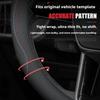 For Chevrolet Cruze Bolt Aveo Spark Onix capti Cavalier Carbon fiber Suede Microfiber Car Steering Wheel Cover Auto Accessories