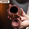 330ml Luxury Yixing Purple Clay Teapots Master Handmade Xishi Pot Raw Ore Plum Red Mud Kettle Zisha Tea Set Drinkware Collection