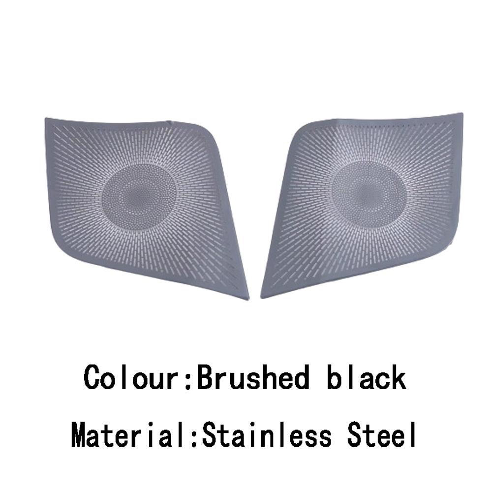 For Toyota Venza/Harrier    2024 Car Steel Dashboard Speaker Audio Frame Front Panel Sound Cover Sticker Accessories