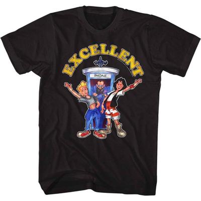 Bill et Ted's Excellent Adventure T-shirt unisexe Cartooncellent