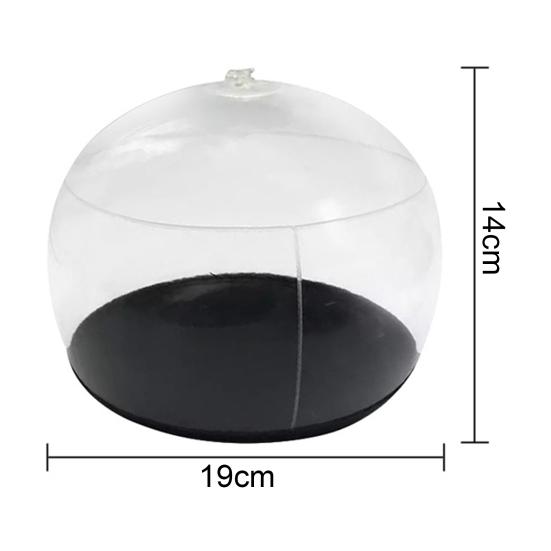 Cap Stand Easy To Deflate Portable Long Lasting Air Inflation PVC Transparent Hat Holder for Shopping Mall