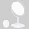 LED Mirror Kasimir Makeup Mirror 5X Magnification Pocket Mirrors Illuminated Makeup Mirror With Touch Storage Button