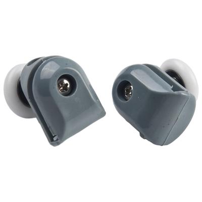 High Quality 100% Brand New Shower Screen Door Rollers Pulleys Easy Glide Collision Block Lower Rollers Thickness 5mm
