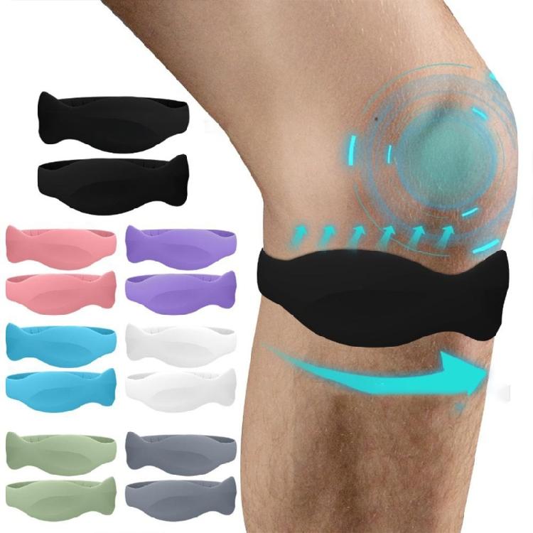 Knee Brace Portable Knee Protection Silicone Strap For Traveler Fitness Enthusiasts And Extended Physical Activities