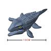 9pcs Jurassic Dinosaur Building Blocks T-rex Velociraptor Mosasaurus Triceratops Action Figures Kids Toys Gifts