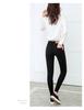 Southeast Asia Exclusive Plus Size Women's Black Elastic Skinny Pants